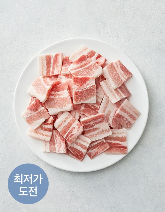 [KF365] 한돈 급냉 삼겹살 600g (냉동)