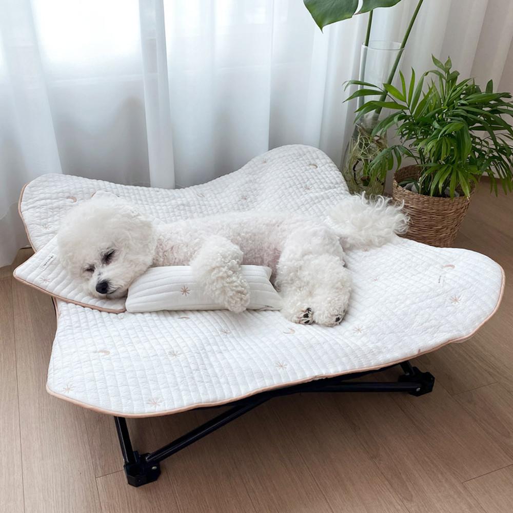 강아지 인견 쿨잠 매트 토끼독 쿨매트 베개 파우치 여름용 방석 자체제작