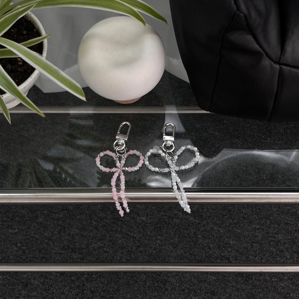 ENLUNANT | Pearl Ribbon Keyring_2color
