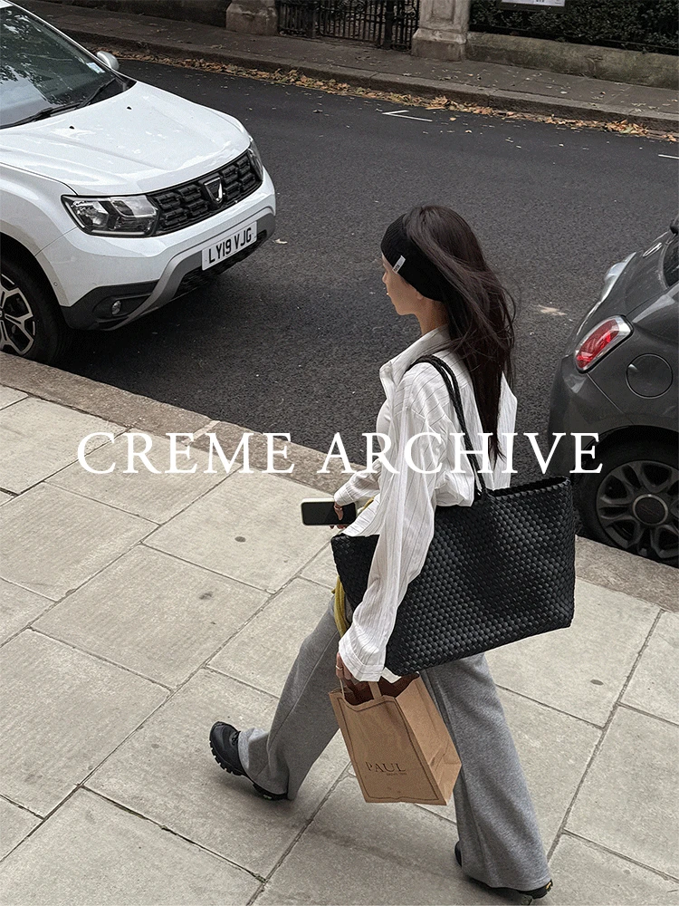 [CRÈME ARCHIVE] 코헨 시어 스트라이프 셔츠