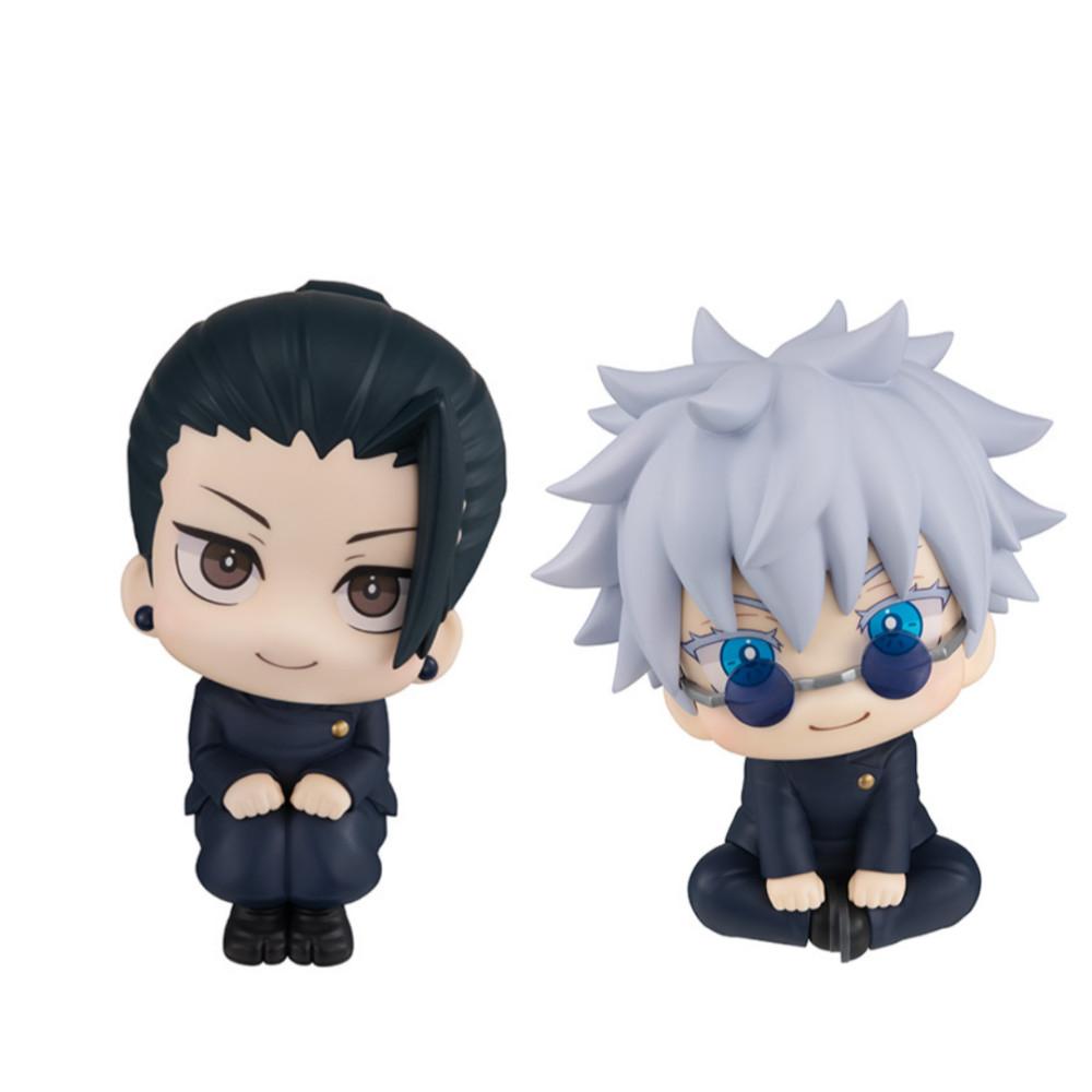 [메가하우스] 주술회전 룩업 고죠 사토루 게토 스구루 미니 피규어 키홀더 특전 포함