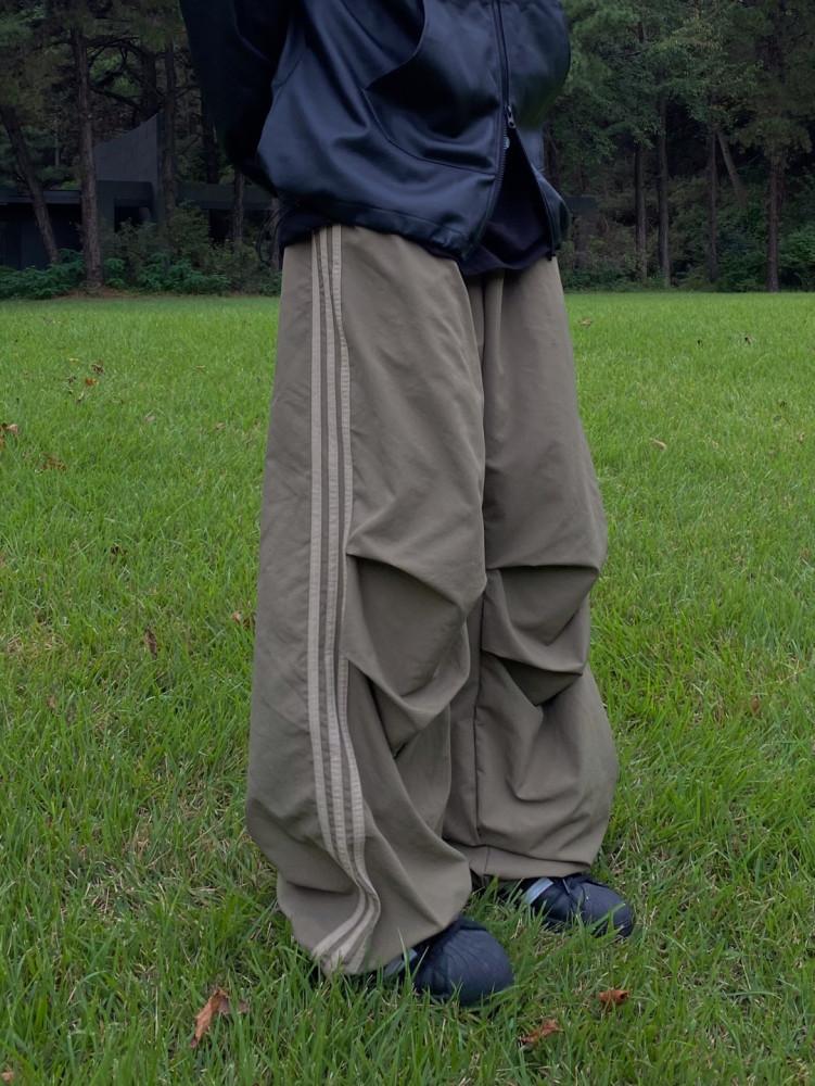 Triple Tape Parachute Nylon Pants 트리플 테이프 파라슈트 나일론팬츠 2C