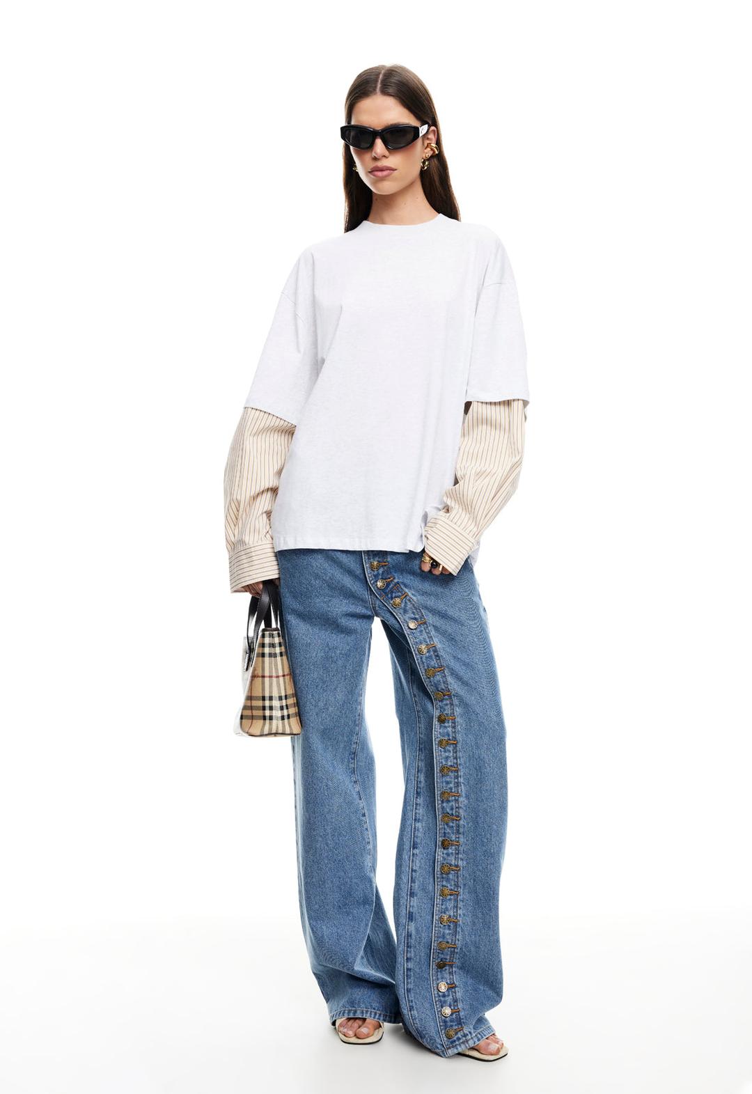 BOTTEGA SHIRT - HONEY - XXS / HONEY