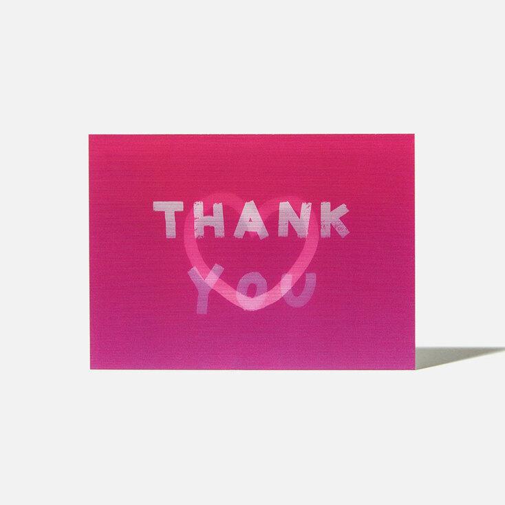 Lenticular Post Card - THANK YOU