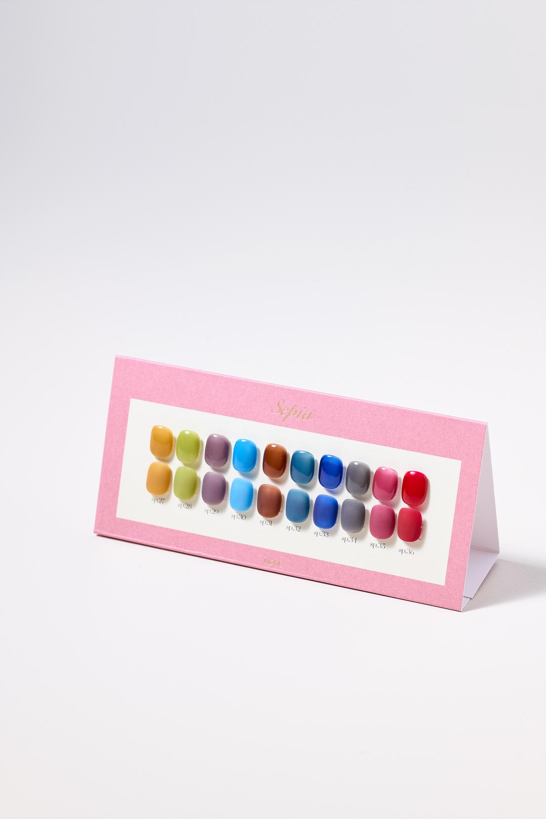 [단품] 모어젤 세피아 sepia 10종 (낱개,세트) / 가을젤 시럽젤 가을네일 세피아젤