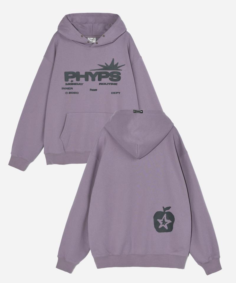 PHYPS® LAYOUT HOODIE VTG PURPLE