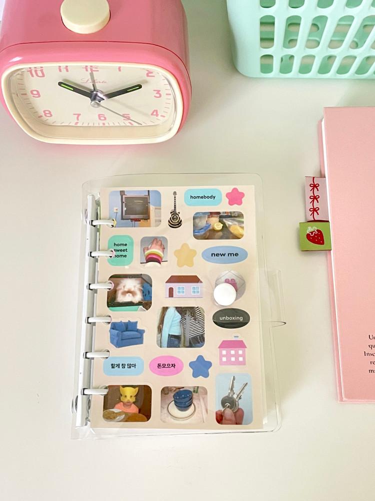 집순이 스티커 - homebody