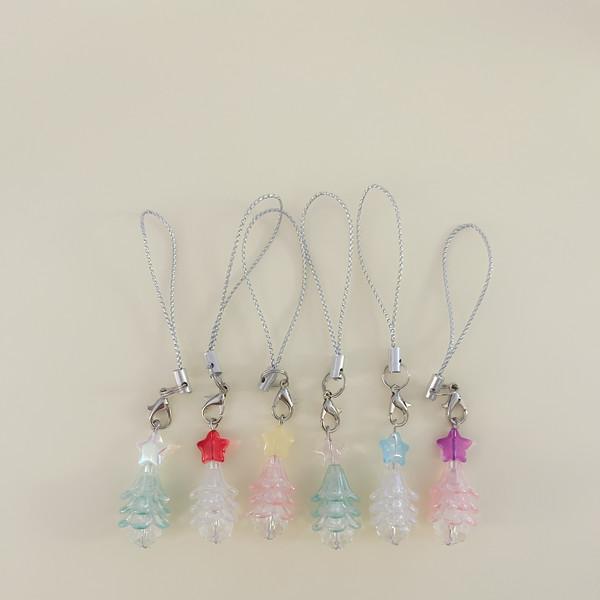 shine tree keyring (3 colors)