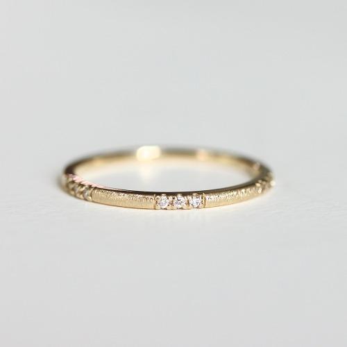 doldam diamond line ring
