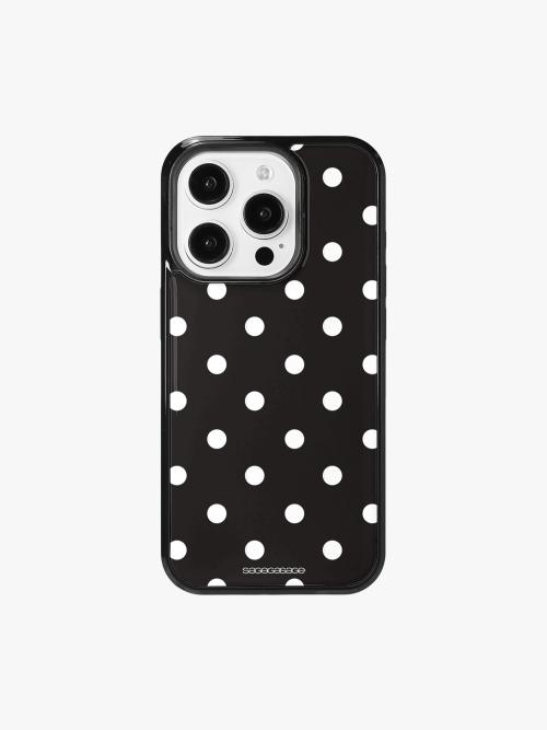 Epoxy Bumper Case (Dot White)