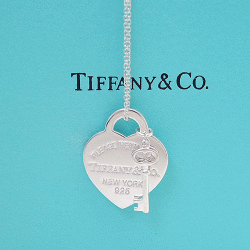 45622-Tiffany& Co 티파니 92.5 Return to Tiffany 열쇠 목걸이