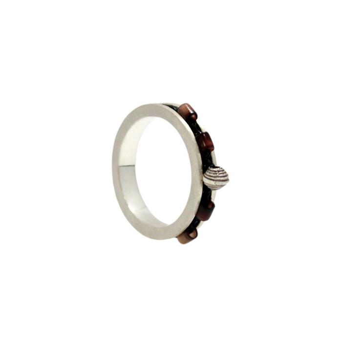 pastry and peanut crochet ring
