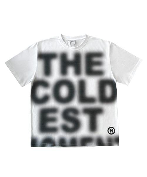 TCM blur logo T (white)