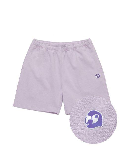 KANCO LOGO SWEATSHORT purple