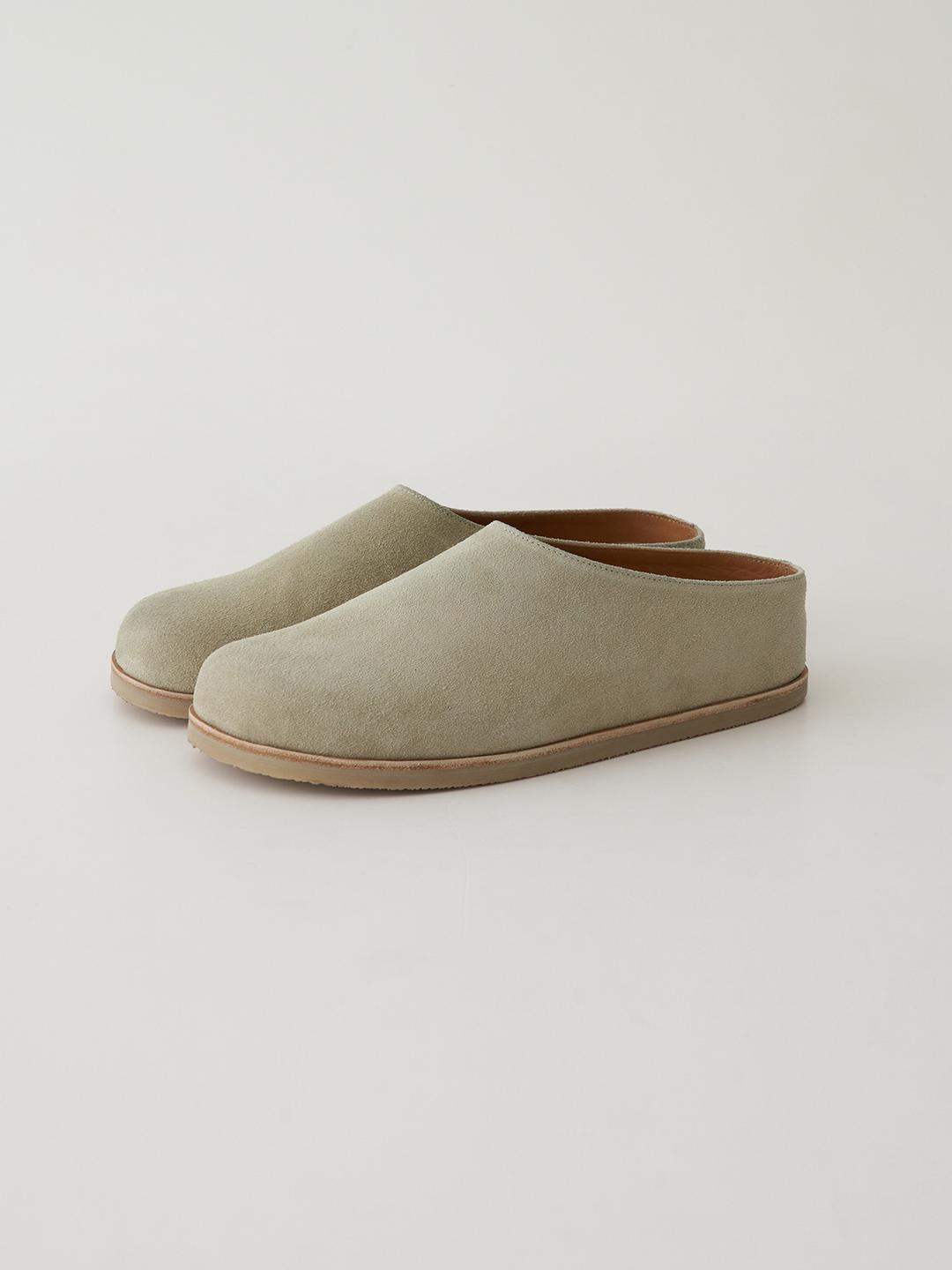 Le leather clog_khaki(Suede)