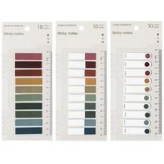 조이픽 간편자 접착메모지플래그 인덱스탭 3종세트 딥컬러, 8.5 x 20 c..., 1세트