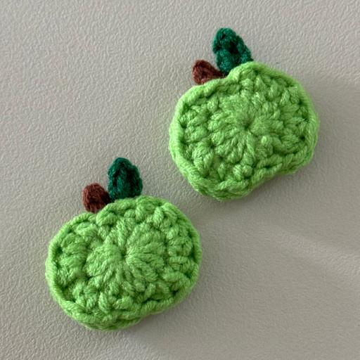 🍏아오리사과 여름 풋사과 키링