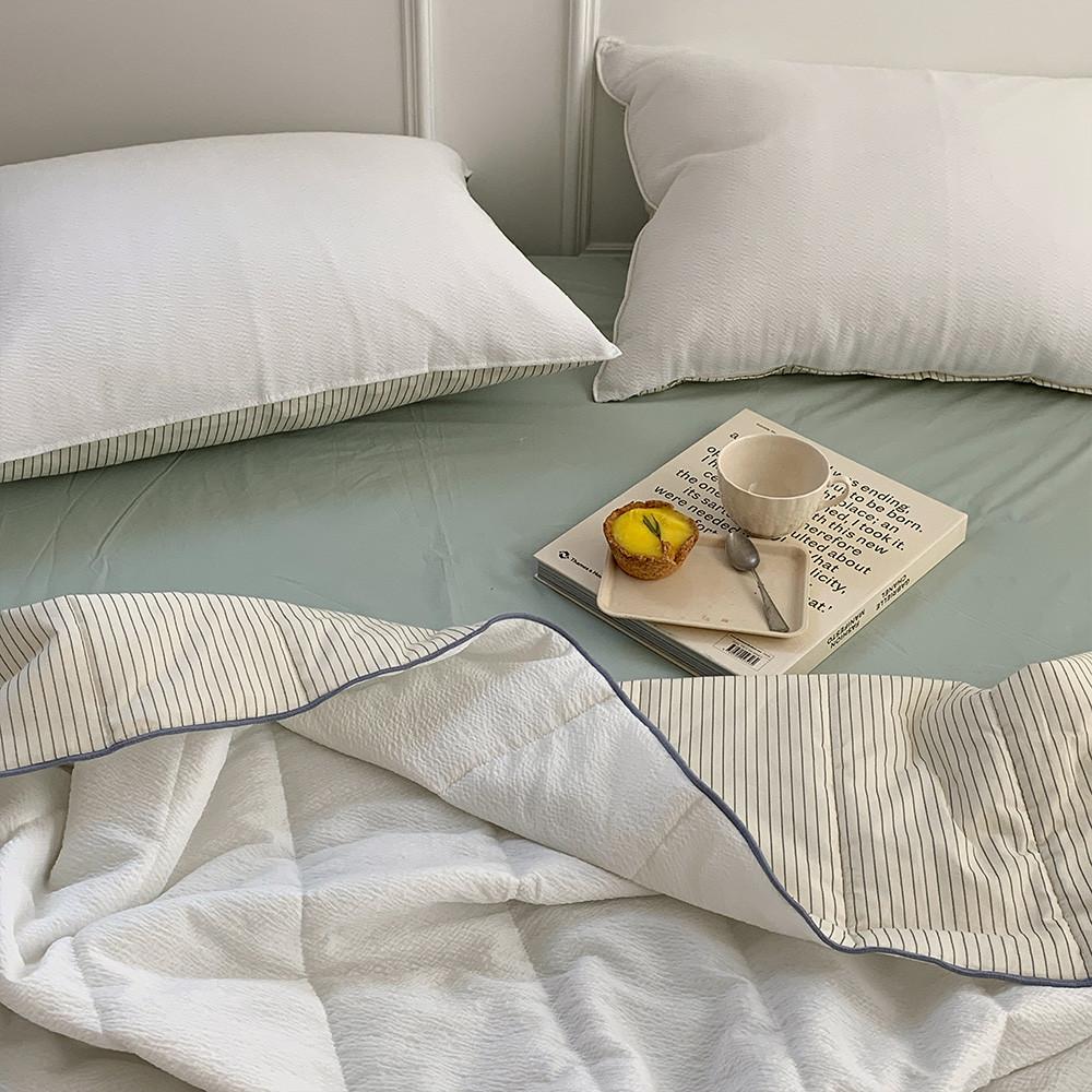 [라튤립] 슈가 시어서커 스노우리플 여름용 차렵이불 사계절이불 1만장 누적판매