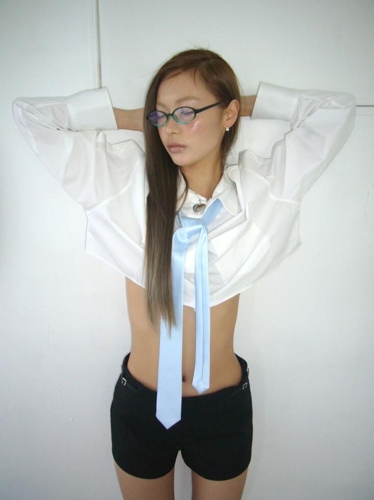 Gleam necktie _ blue