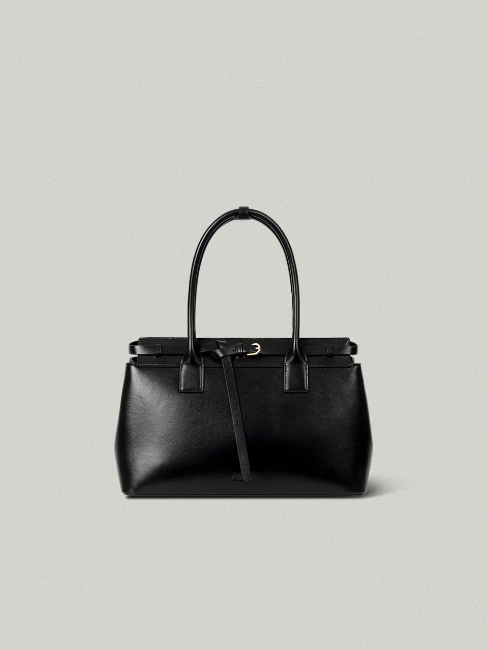 Anneau Bag Black - plain아누백 - 플레인