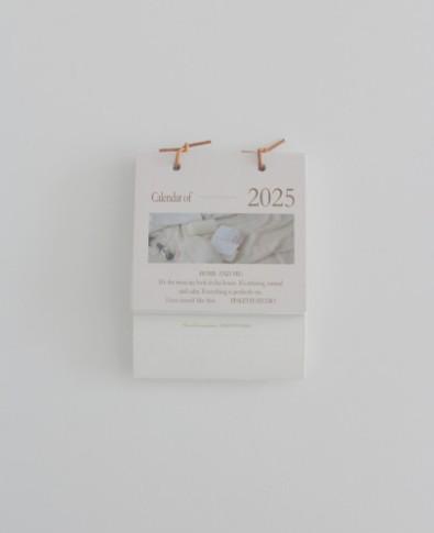 [피팔레트] 2025 Mini desk calendar