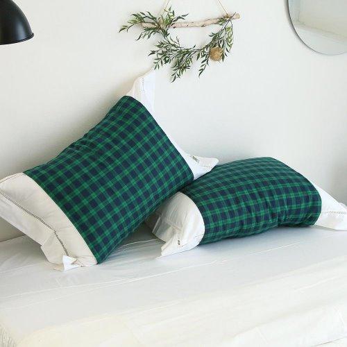 베르 선염면 베개스킨 (2color)