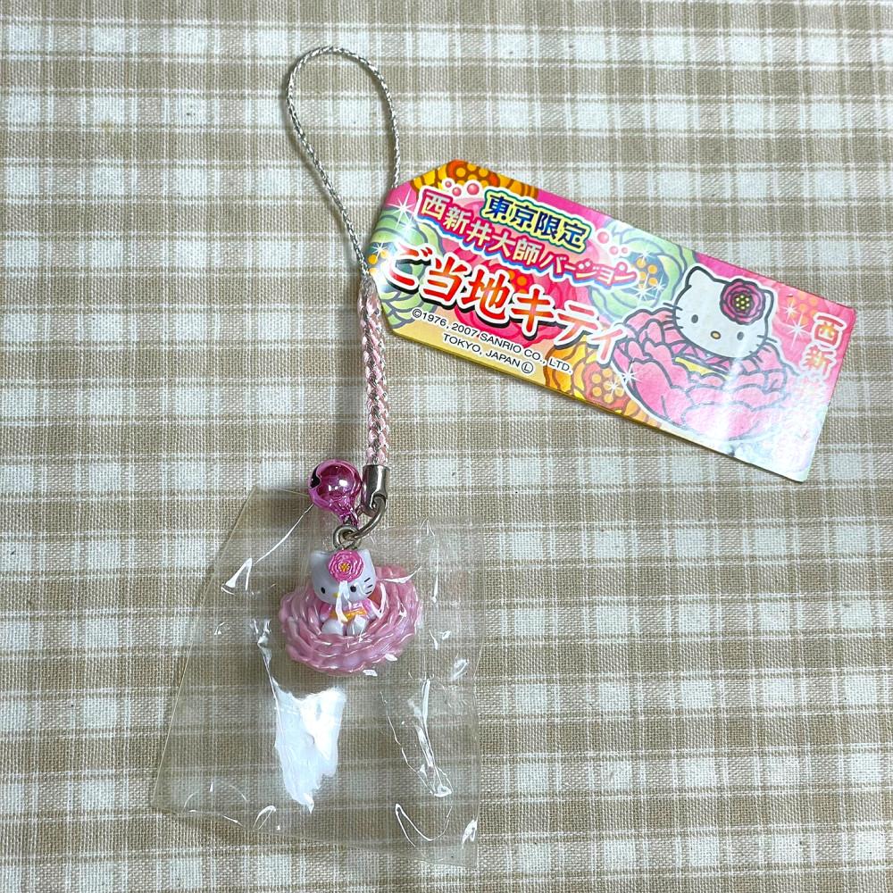 도쿄 한정 키티스트랩﻿ 핸드폰스트랩 자동차열쇠고리 핸드폰줄 키티키링