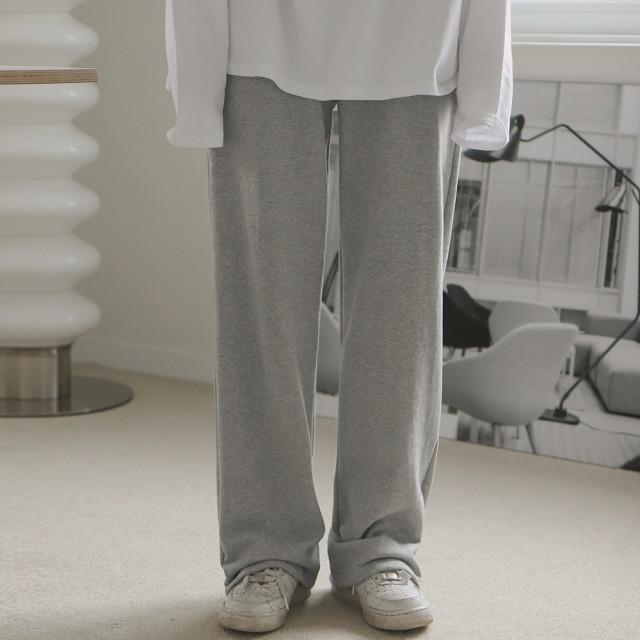 키큰여자 롱 와이드 트레이닝팬츠 사계절 원마일웨어 통넓은 통큰 츄리닝