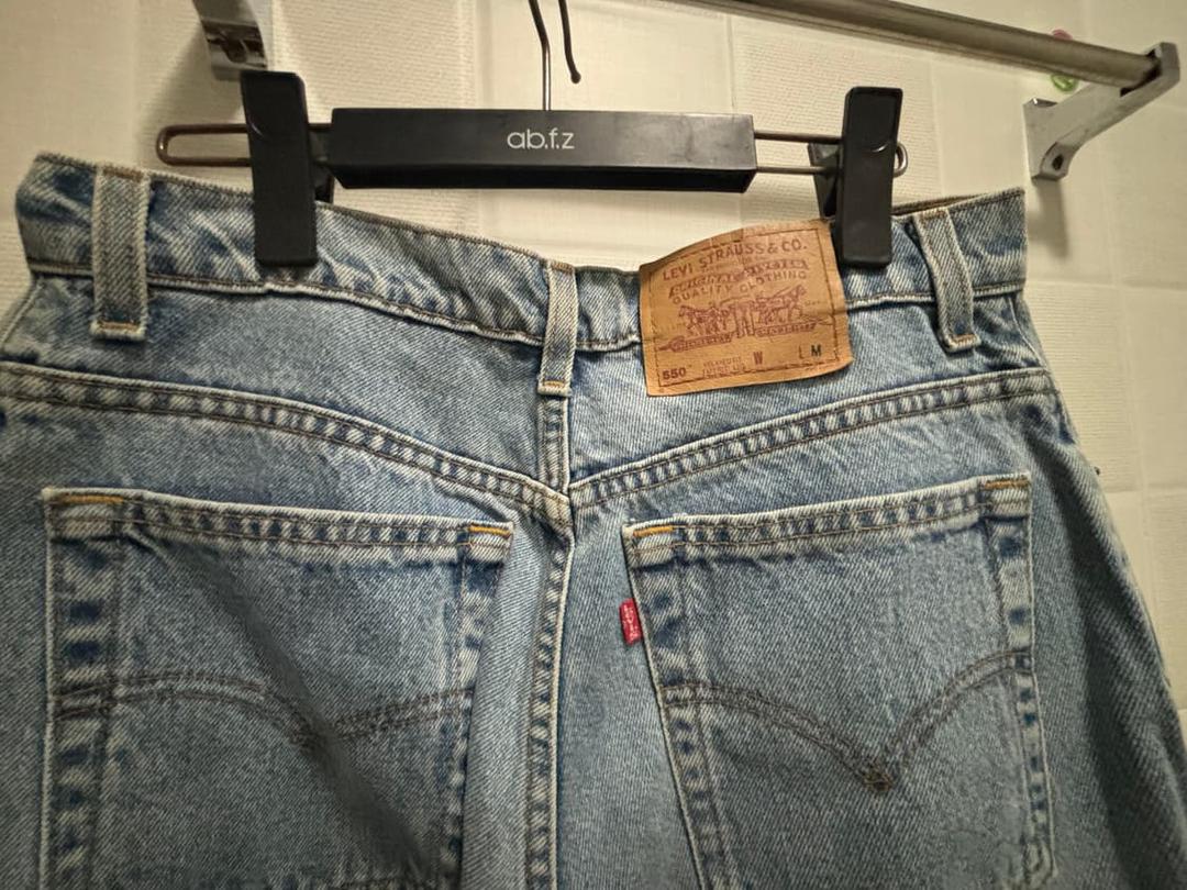 Levis 550 denim  <CANADA VINTAGE> | 후루츠패밀리