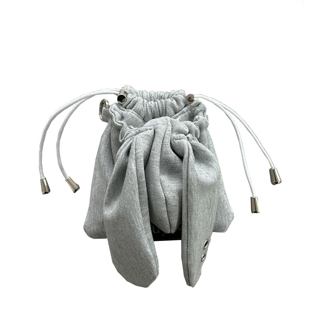Rabbit mini pouch_Grey