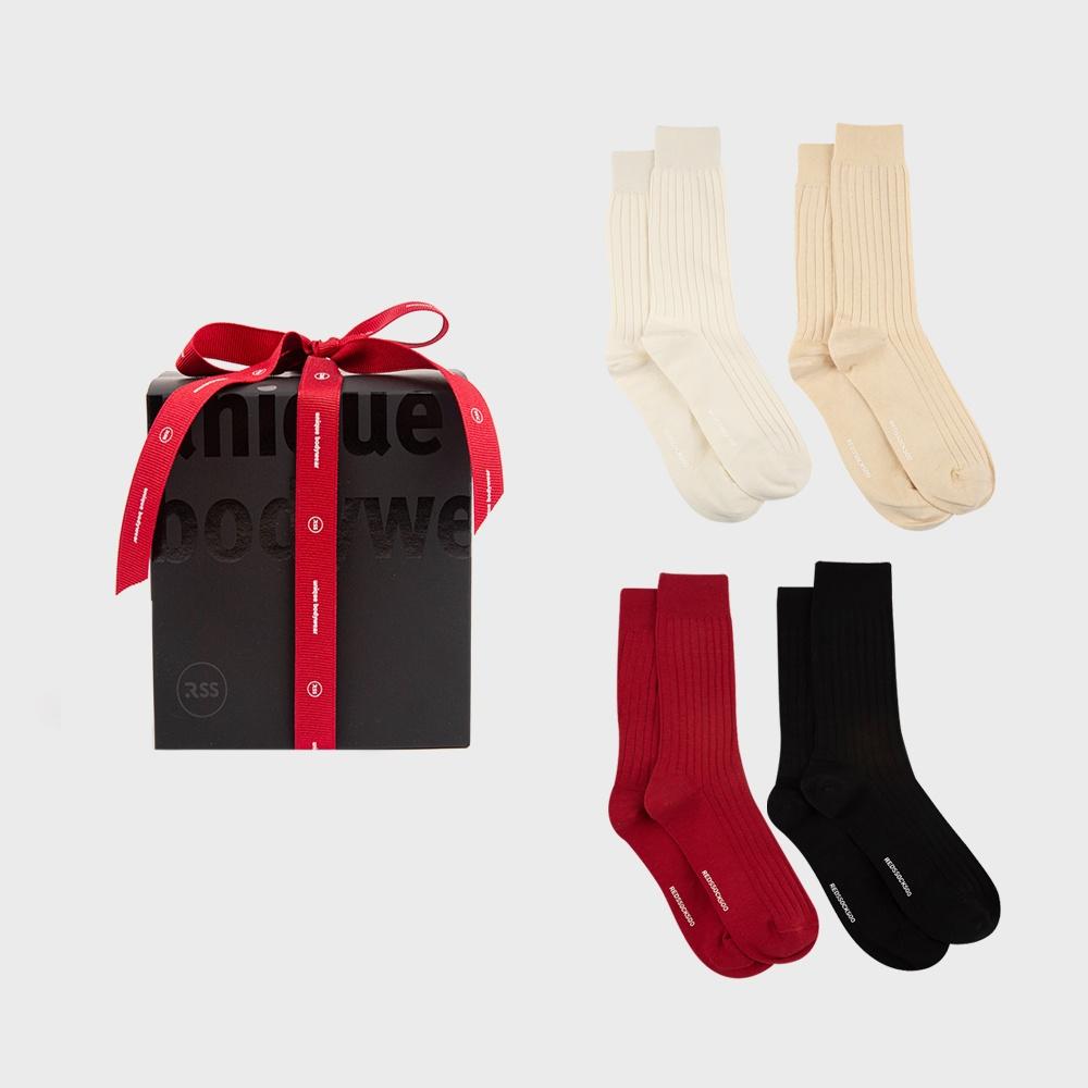 [선물박스 증정]rss signature lip socks 2켤레