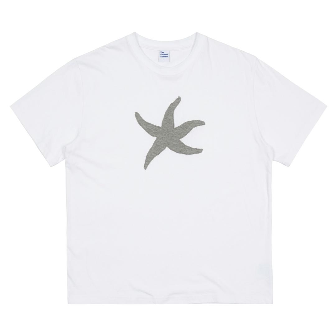 TCM vintage starfish T (white)
