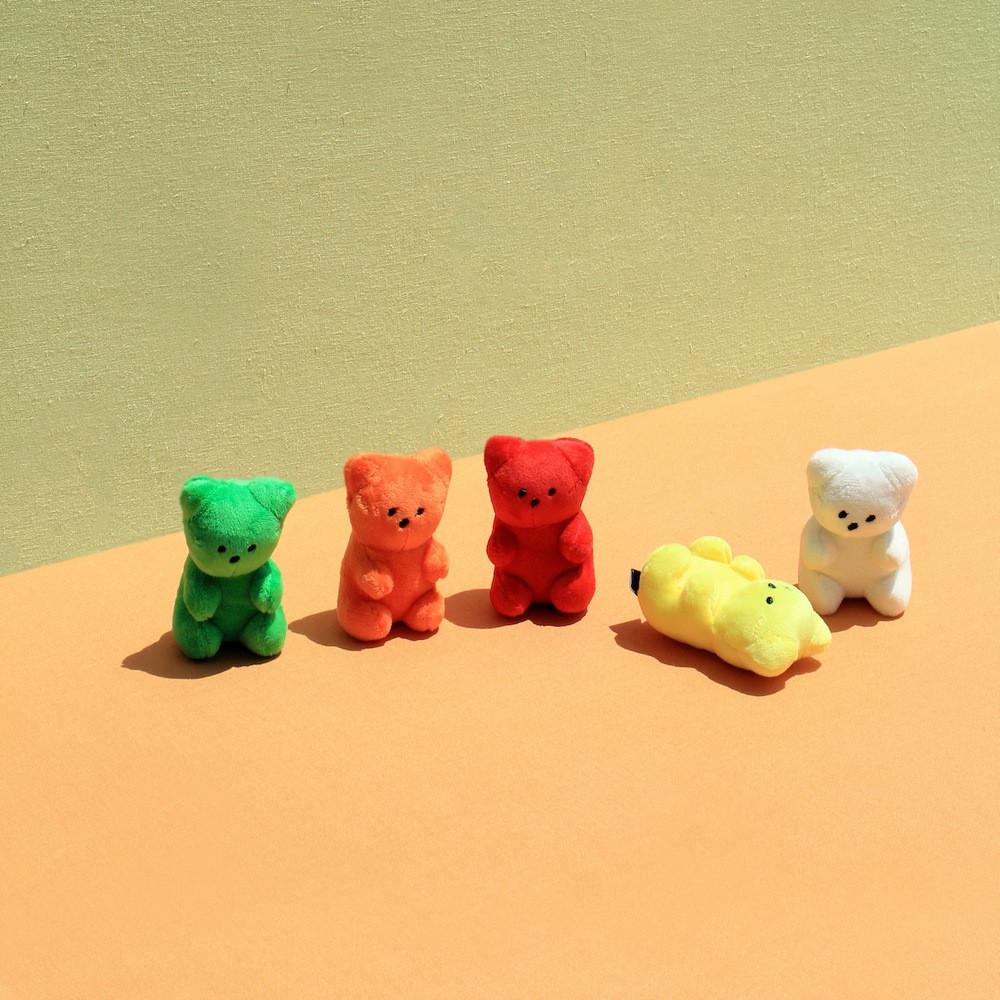 하리보인형 강아지 동물 애착 미니 젤리 5컬러