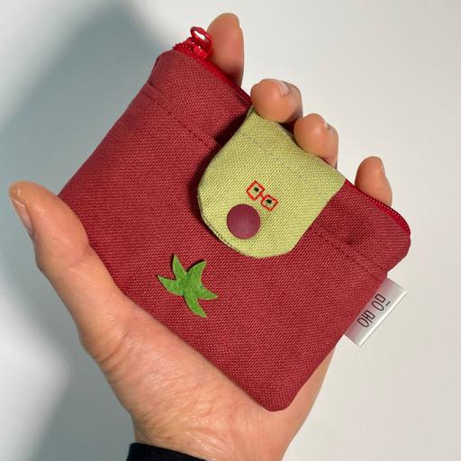 ‘토마토에 빠진 책벌레’ 카드지갑 동전지갑🍅🐛📕