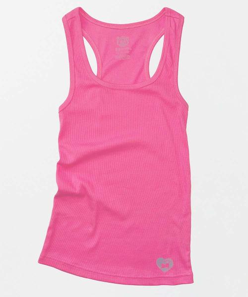 Razorback Tank Top Acid Pink