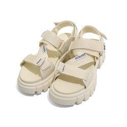 리볼트 화이트 플랫폼 샌들 98578-116-M