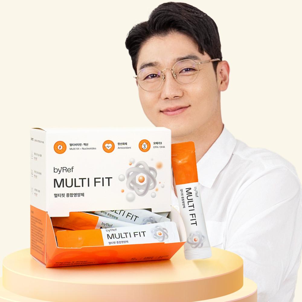 [1개월/30포] 바이레프 멀티핏 종합 영양제 강아지 고양이 올인원 항산화 면역 저알러지 노령견 설채현 영양제