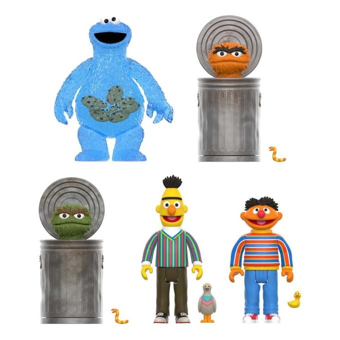 [KINKI ROBOT] Sesame Street Blind Box Wave 01 - Blind Box Flat