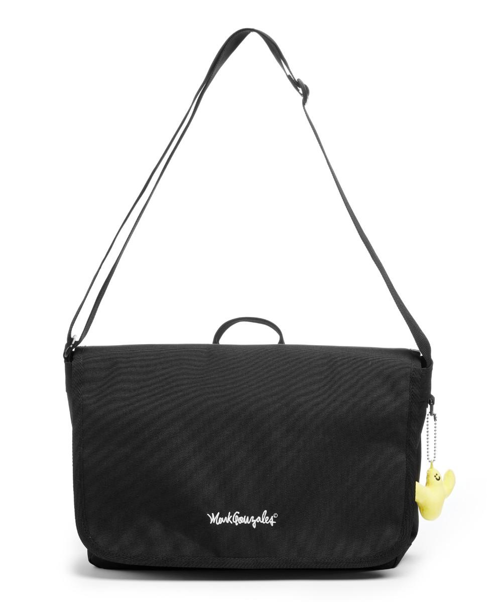엔젤 키링 베이직 메신저백 - BLACK