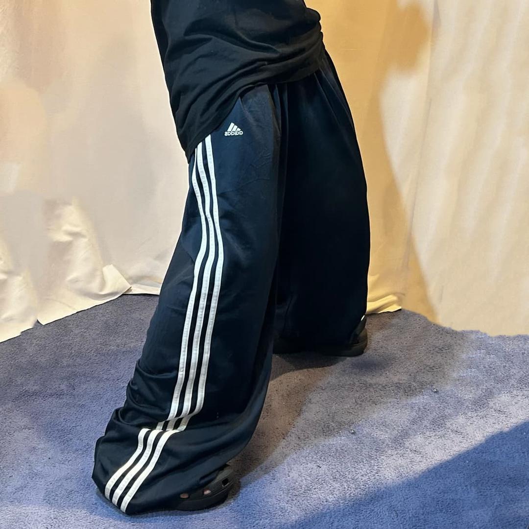 ADIDAS dark navy jersey pants | 후루츠패밀리