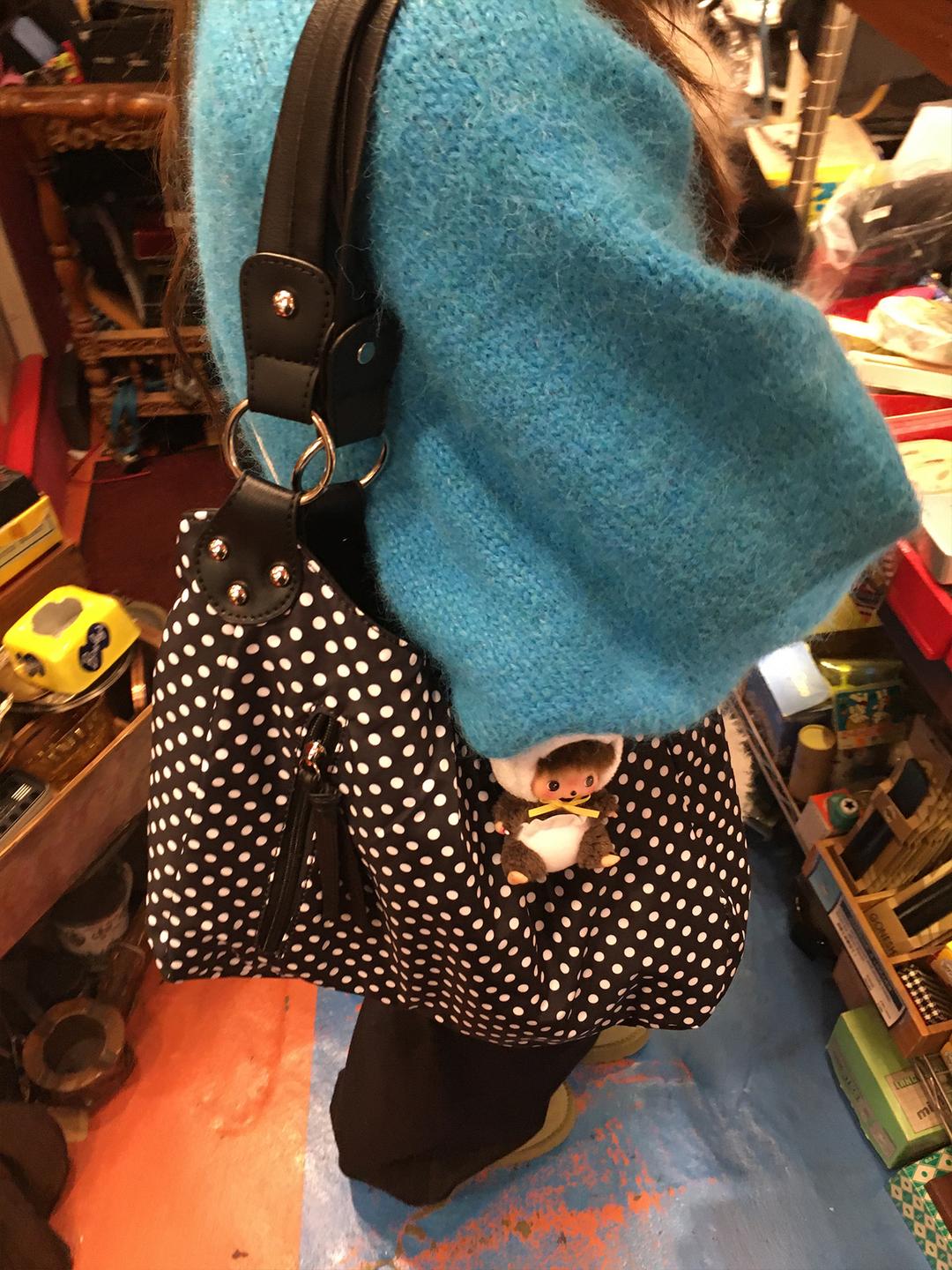 mori dot shoulder bag