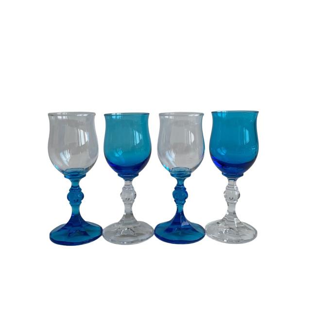 [하이토브] 컬러 소주잔 세트 샷 잔 집들이 선물 특이한 손잡이소주잔 친구집들이선물 소주잔선물세트 빈티지소주잔