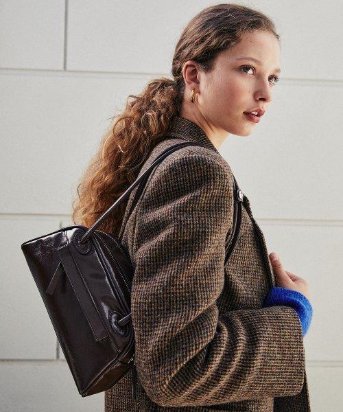 TWO ZIPPER BAG  BAGUETTE(NUTELLA)