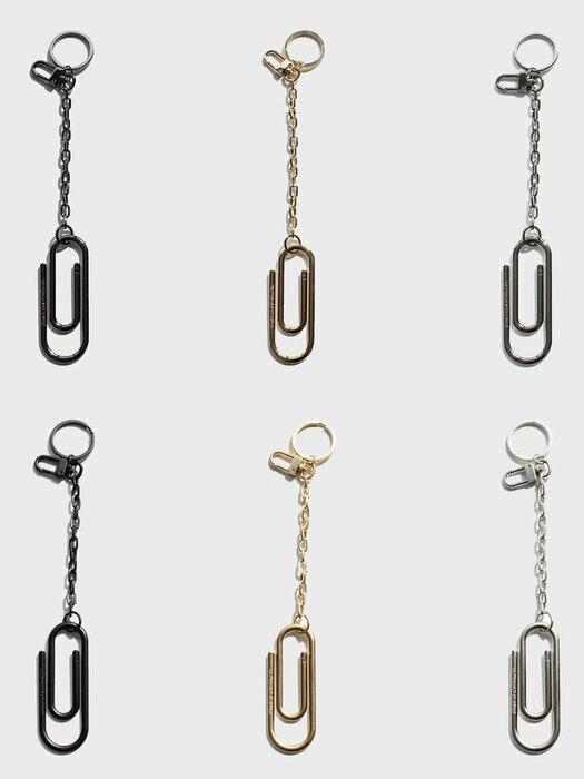 BIG PAPER CLIP KEY-RING L