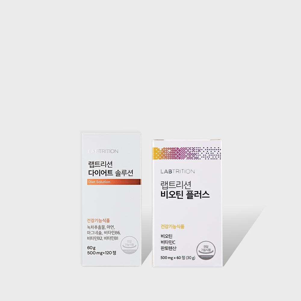 스마트 킷 (다이어트솔루션 1BOX + 비오틴플러스 1BOX)