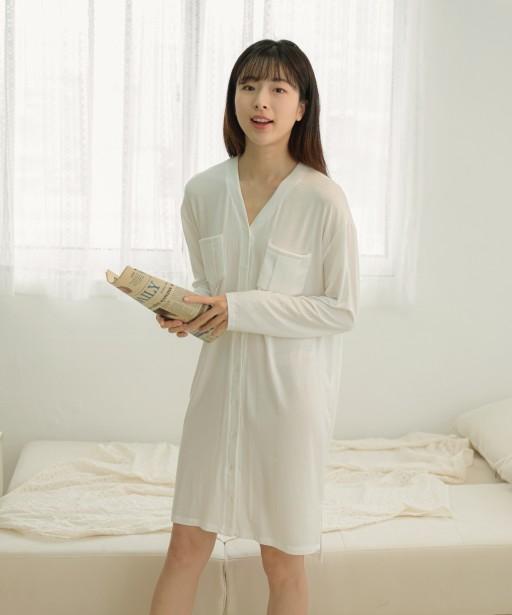 [릴렉스 가디건드레스] 니플을 가려주는 노브라원피스