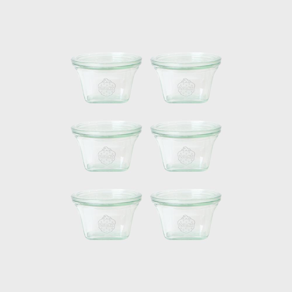 [WECK] 콰드로 768(290ml) 6개 세트