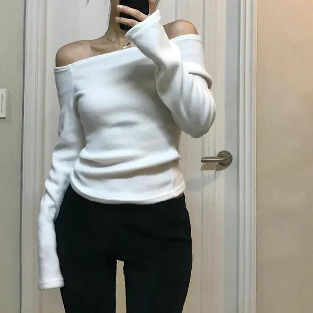 Winter shushu 기모 오프숄더 (3 colours)