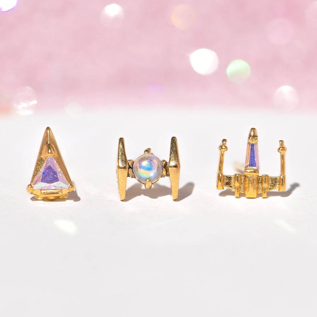 Star Wars™ Starfighter Stud Set - Gold