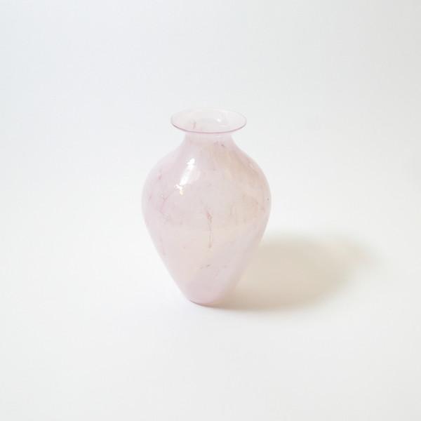 분홍빛 매화병 한지화병 2종, 최유정 작가